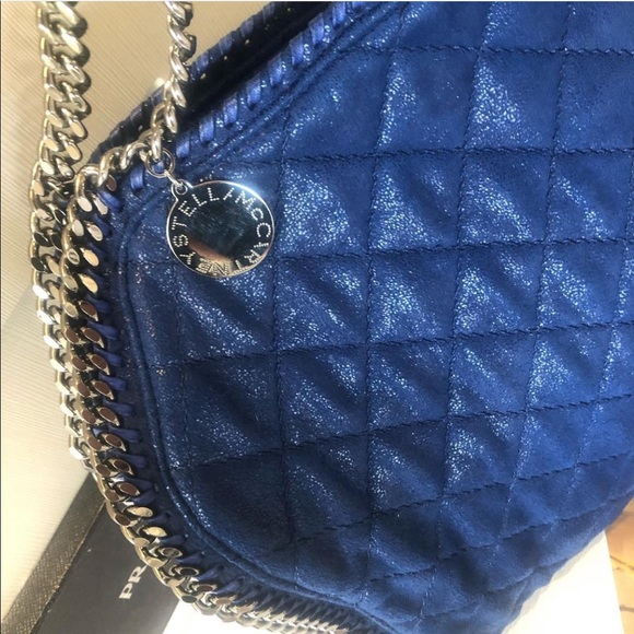 Stella McCartney Handbags - Stella McCartney Quilted Falabella Crackle Shaggy